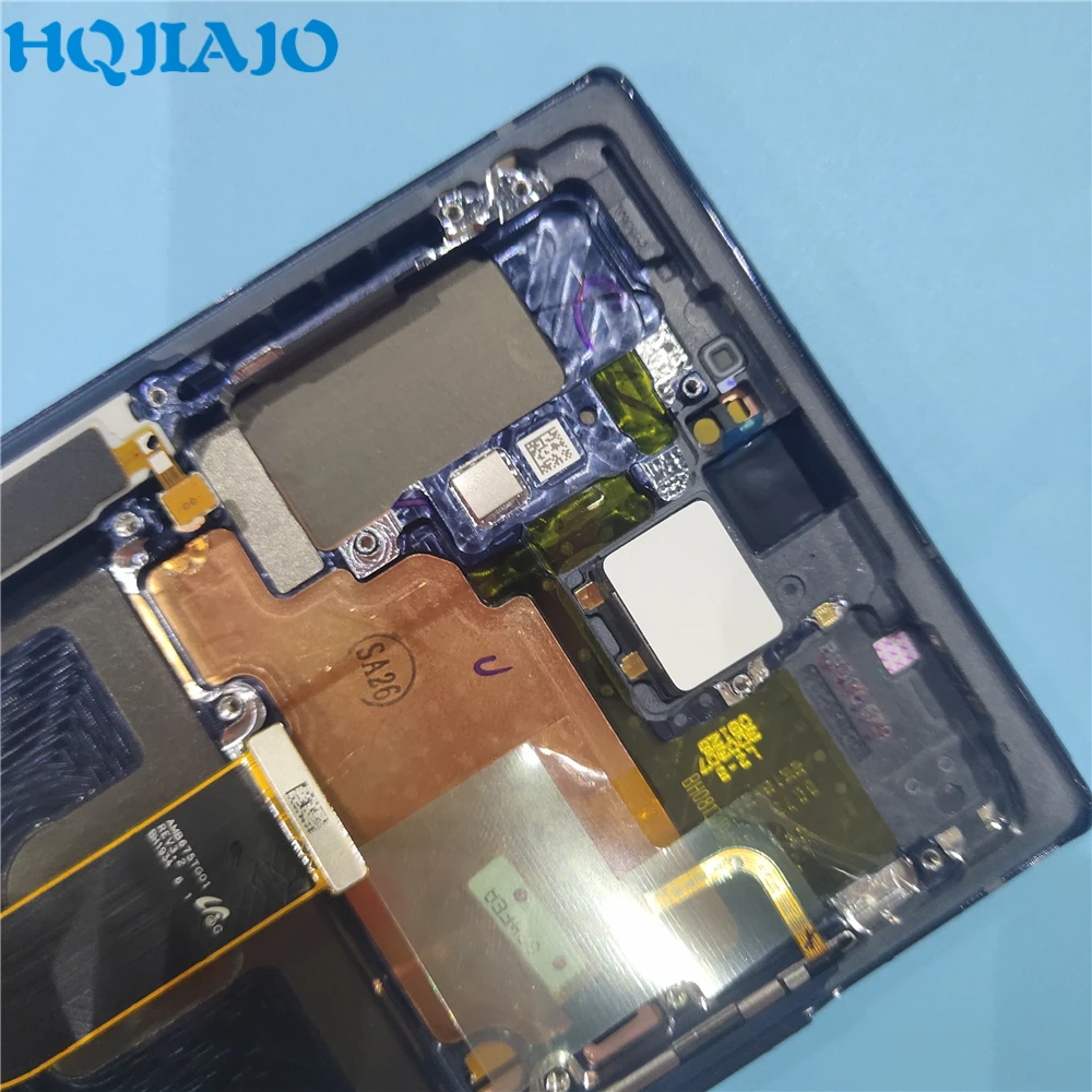 Оригинал для Samsung Galaxy Note 10 + N975F N975F/DS N975U 975 Вт N9750 с рамкой дисплей сенсорный экран