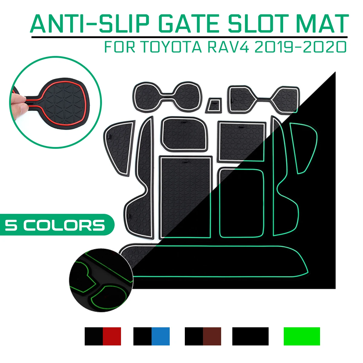 Противоскользящий коврик коврики для ворот резиновые прокладки чашек