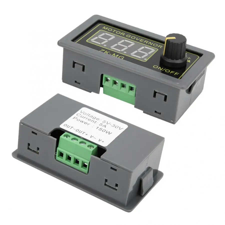 PWM Motor Regulator LED Light Dimmer Digital Display Encoder 5V 12V 24V DC Controller | Обустройство дома