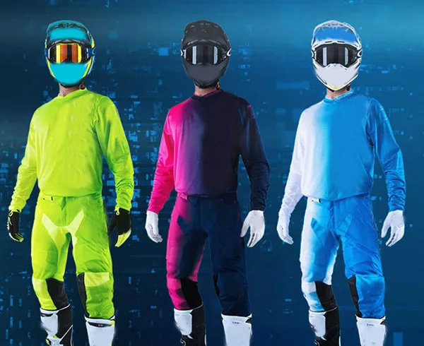 Штаны для мотокросса и Джерси, комбо для мотокросса MX Racing, костюм для мотокросса, мотоцикла, мотоцикла, грязи, мотоцикла, MX ATV, комплект передач h