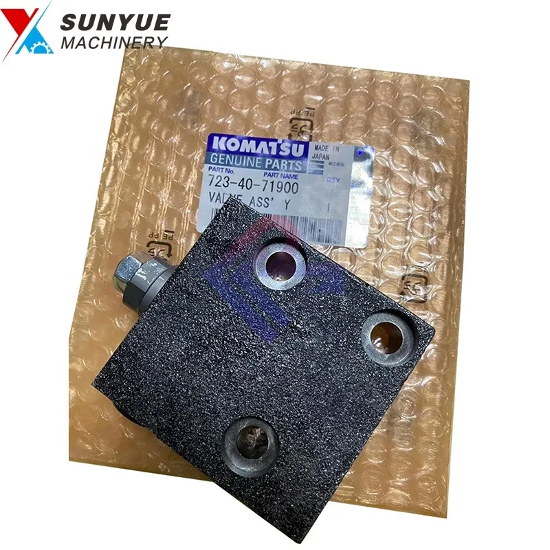 Планшетофон для экскаватора редукционный клапан Komatsu 723-40-71900