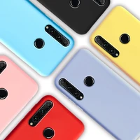 for honor 10i case honor 10 cover candy color slim soft silicone phone case for huawei honor 10i 10 i back cover coque capa