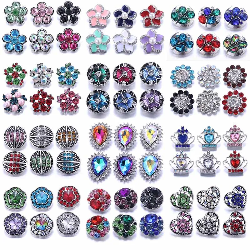 Оптовая продажа 10 шт./лот 18 мм застежки для ювелирных изделий разных стилей