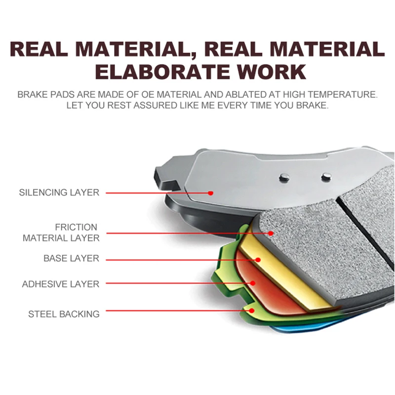 4 шт./компл. автомобиля Керамика тормозные колодки для BMW 3 серии F30 F31 335i xDrive 320i 328i
