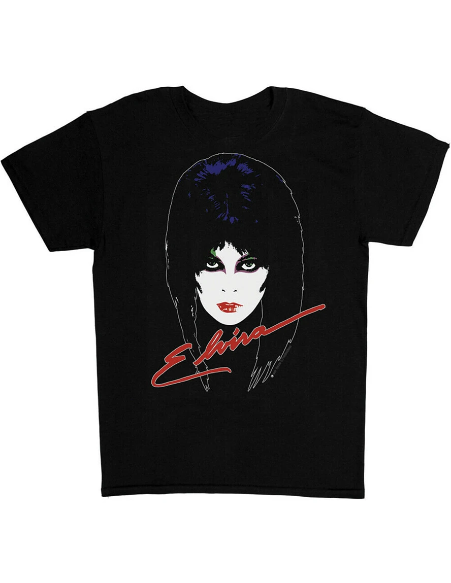 Новая Футболка Nwt Elvira 80's Mistress Of The Dark футболка с круглым вырезом и лицензией |