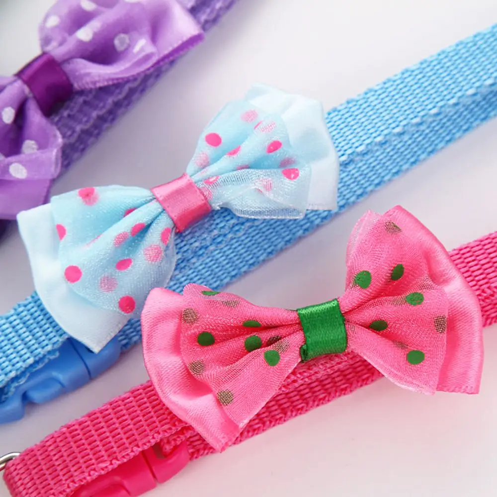 1 шт. модный Регулируемый милый ошейник для щенков собак и кошек нейлоновый