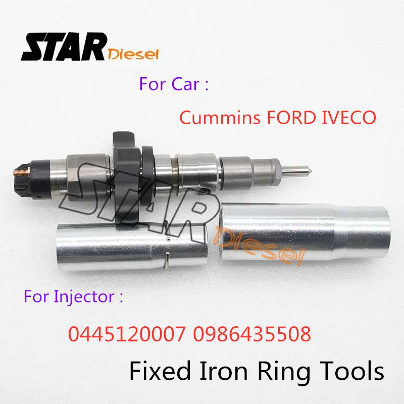 STAR diesel 2 Pieces Fixed Iron Ring Clip Installation Tool For Common Rail Fuel Injector 0445120007 0986435508 0445120238