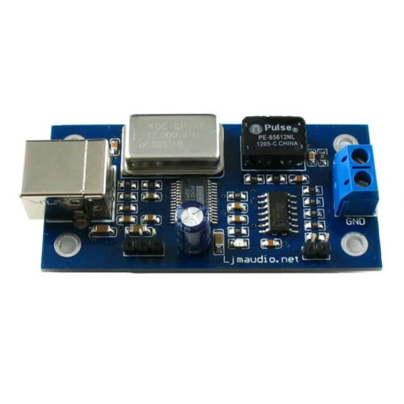 PCM2704 USB к S/PDIF поддерживает аналоговый выход цифровой SPDIF с чехлом | Электроника