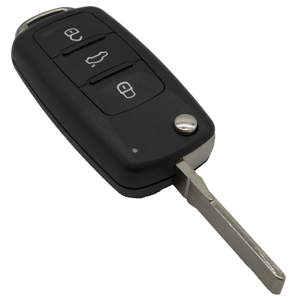 Дистанционный ключ WhatsKey с 3 кнопками подходит для VW 5K0837202AD Volkswagen Caddy Eos Golf Jetta Beetle Polo