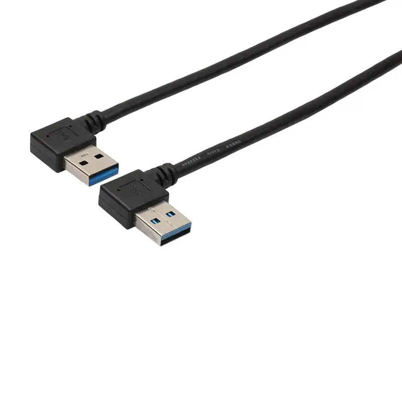 2 шт 6 дюймов SuperSpeed USB 3 0 угол от мужчины до женщины удлинитель упаковки каждый