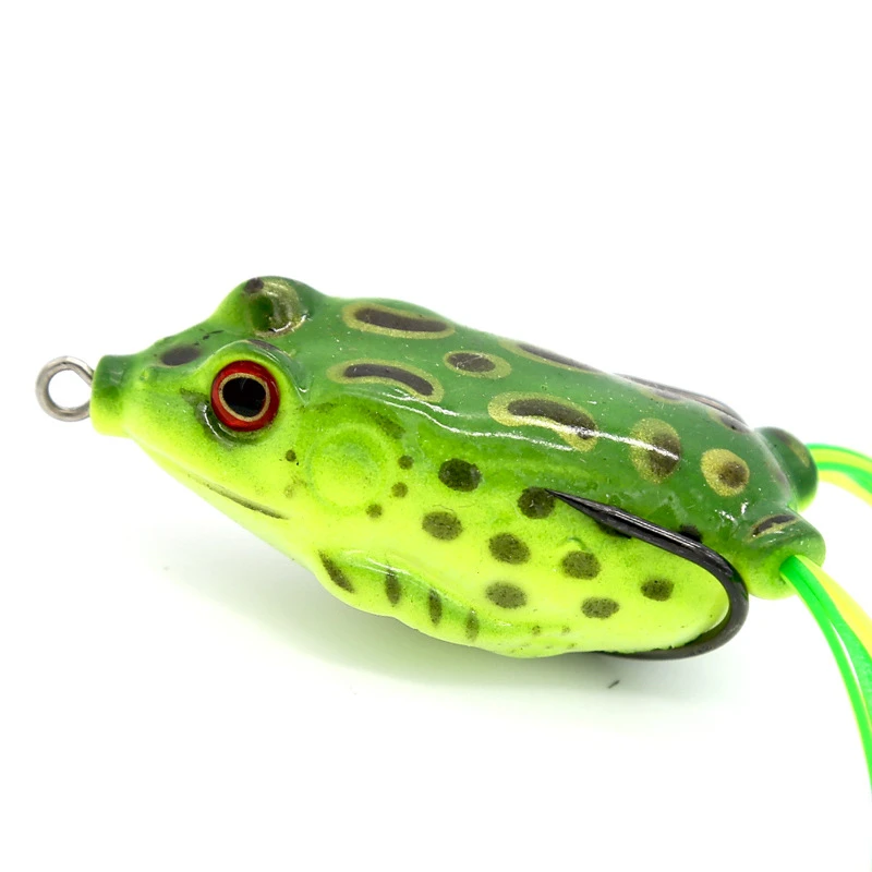 

Frog Soft Baits Shad Soft Lure Jigging Fishing Lure Bait Double Propeller Prop Topwater Catfish Silicone Artificial Wobblers