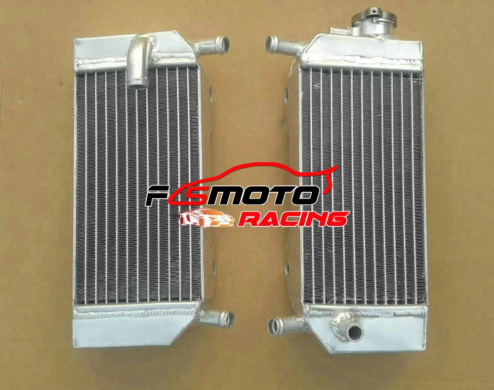 Левая и правая сторона алюминиевый радиатор для Honda CRF 250 R X CRF250R 2004-2009 CRF250X 2004-2016 CRF250