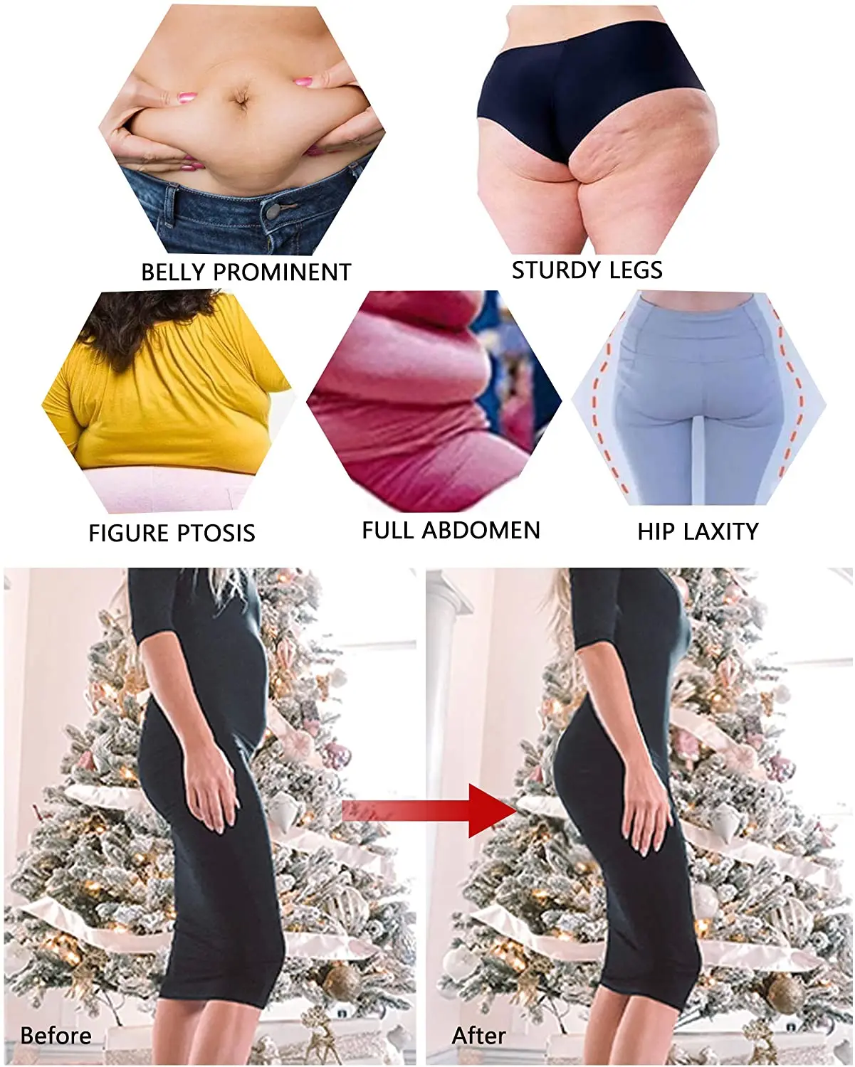 Butt Lifter Shaper Post Partum and Post Bodyshapers Panties Tightening the Stomach Fajas Skims Waist Trainer Adjustment Shapewer