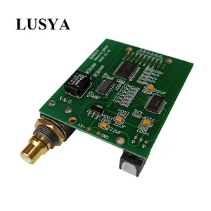 Цифровой интерфейс Lusya WM8805, USB, устройство для подключения IIS I2S к коаксиальному IIS I2S к оптоволоконному интерфейсу к коаксиальной плате T0109