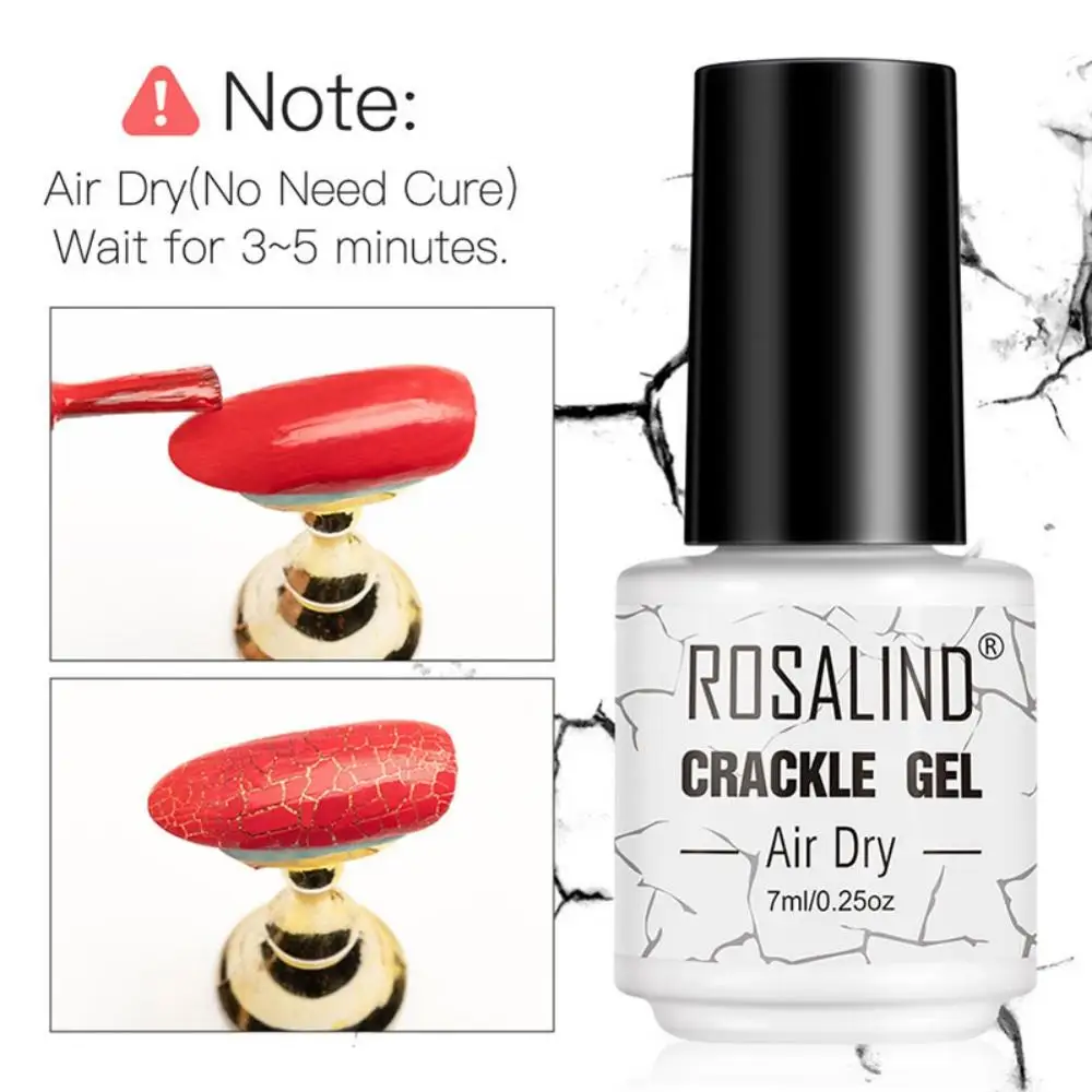 Трещины лак для ногтей длительное быстрое высыхание замочить от УФ светодиодный