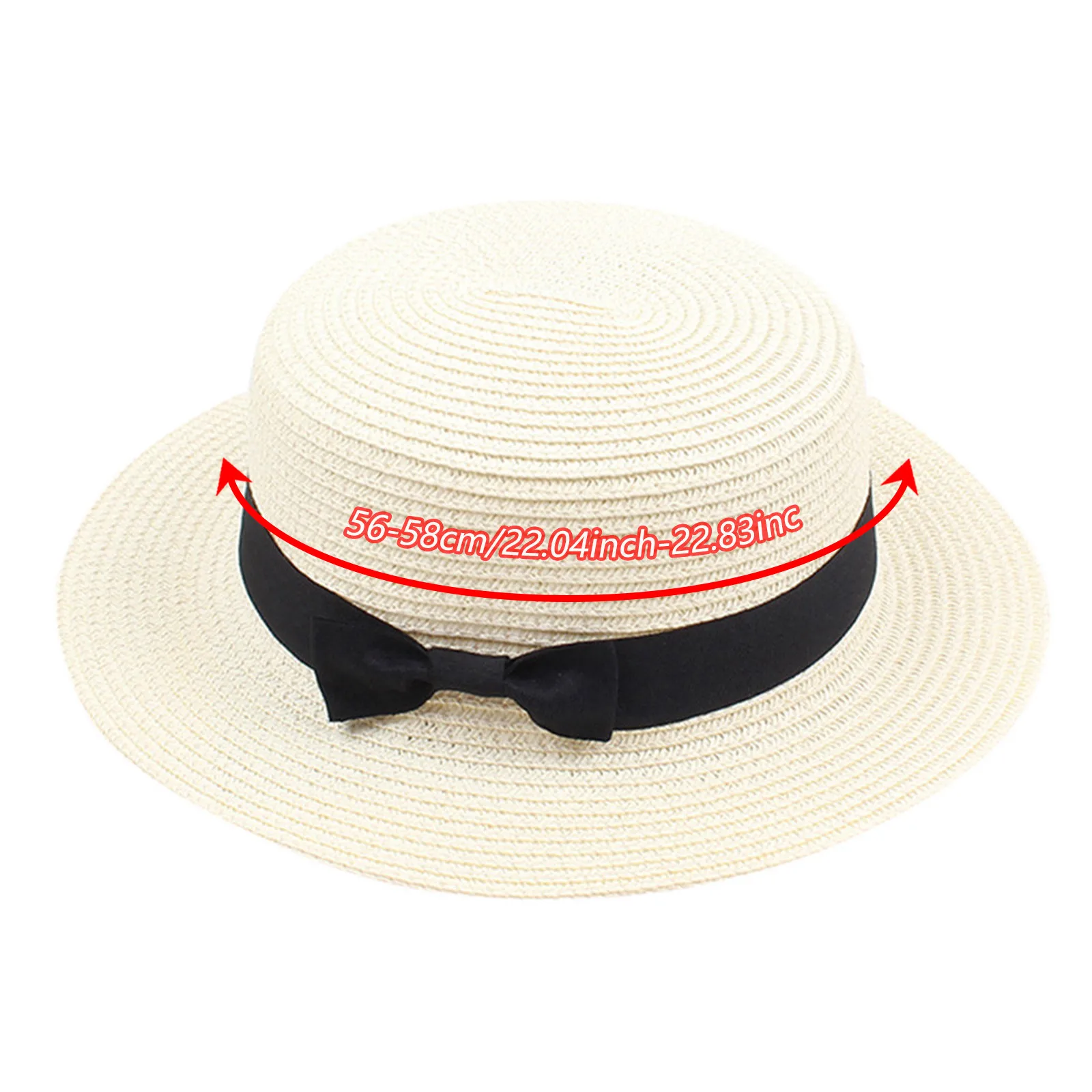 

Summer Adult Fashion Panama Hats Outdoors Unisex Solid Bow Sunshade Caps Man Women Bucket Hat Accessories 2021