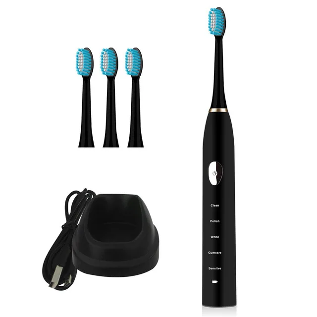 

Sonic Electric Toothbrush Magnetic Inductive Charging Fifth Gear Factory Direct Sales Adult Household Fur