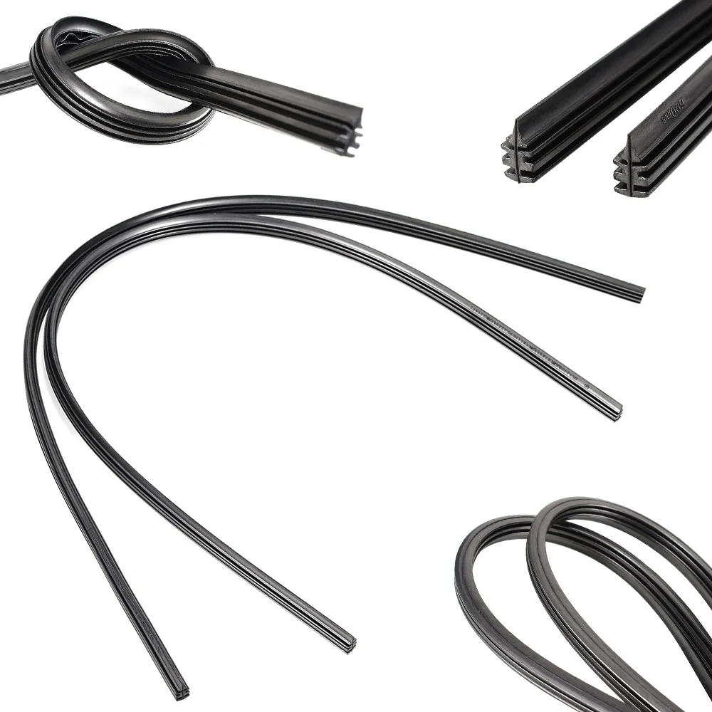 Mayitr 1 пара 26 &quot6 мм Универсальная автомобильная резиновая Безрамная щетка