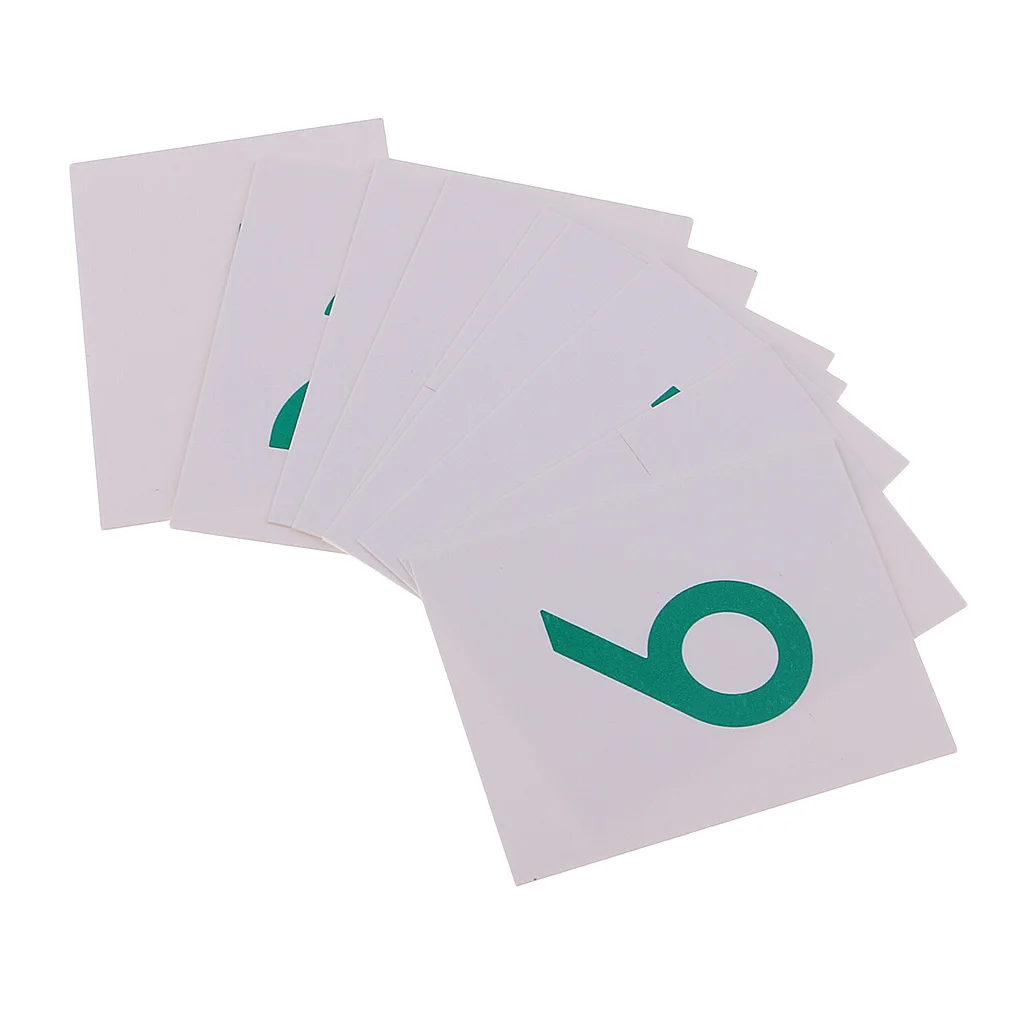 

Children's Counting Number Cards Educational Maths Toy For Kids Baby Gift