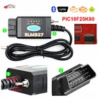 Новинка ELM 327 V1.5 PIC18F25K80 для FORScan ELM327 USB OBD2 сканер CH340 HS CANMS CAN для Ford OBD2 автомобильный диагностический инструмент