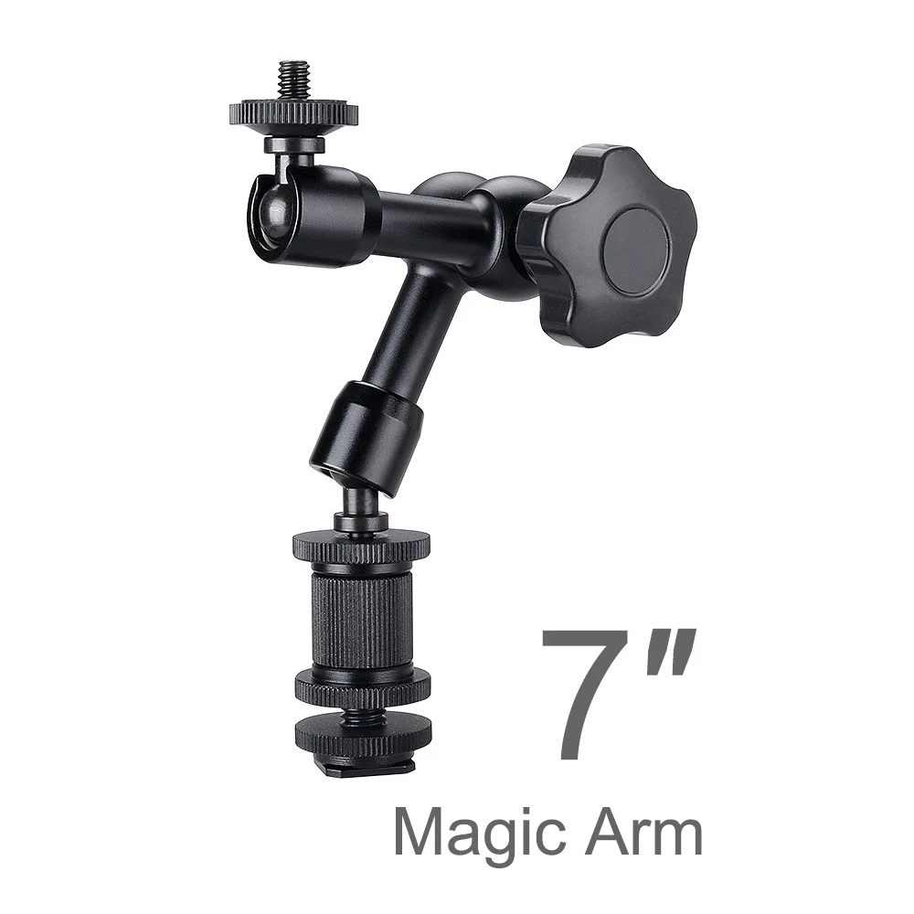 7 дюймовый металлический Регулируемый фрикционный шарнирный магический рычаг