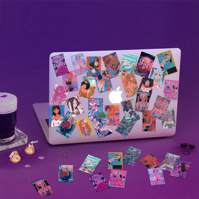 Водонепроницаемый чехол-книжка в стиле аниме 50 шт. |