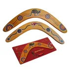 Треугольный Бумеранг в форме диска Деревянный бумеранг бросать захват Вихрь дротики уличная игра семейвечерние Забавный подарок для игры