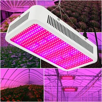 full spectrum led grow light 400w led growing lamp redblueiruv hydroponics system flower plant fruit grow box tent led panel