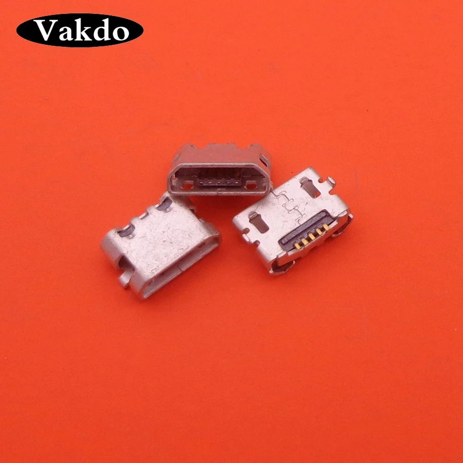 5 шт./лот мини микро USB разъем док-станция 5pin женские части порт для зарядки |