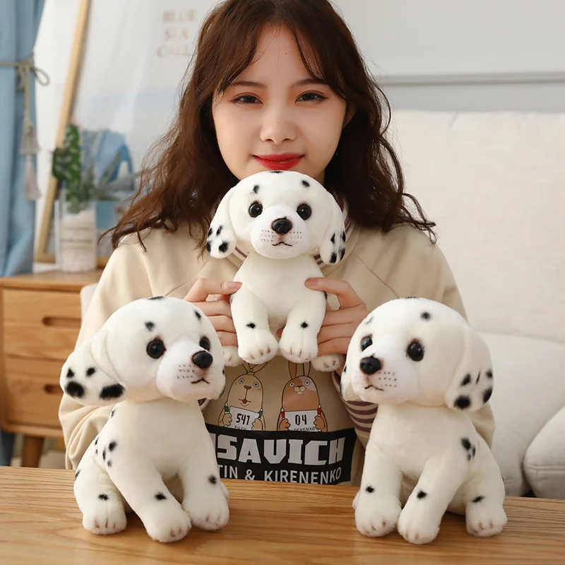 20cm Lifelike Jack Russell Terrier Dalmatians Plush Toy Cute German Shepherd Dog Husky Doll Home Decoration Pet toys images - 6