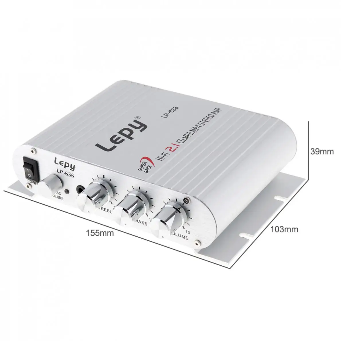 12 В 200 Вт мини Hi-Fi MP3 радио авто мотоцикл домашняя Лодка аудио стерео бас динамик