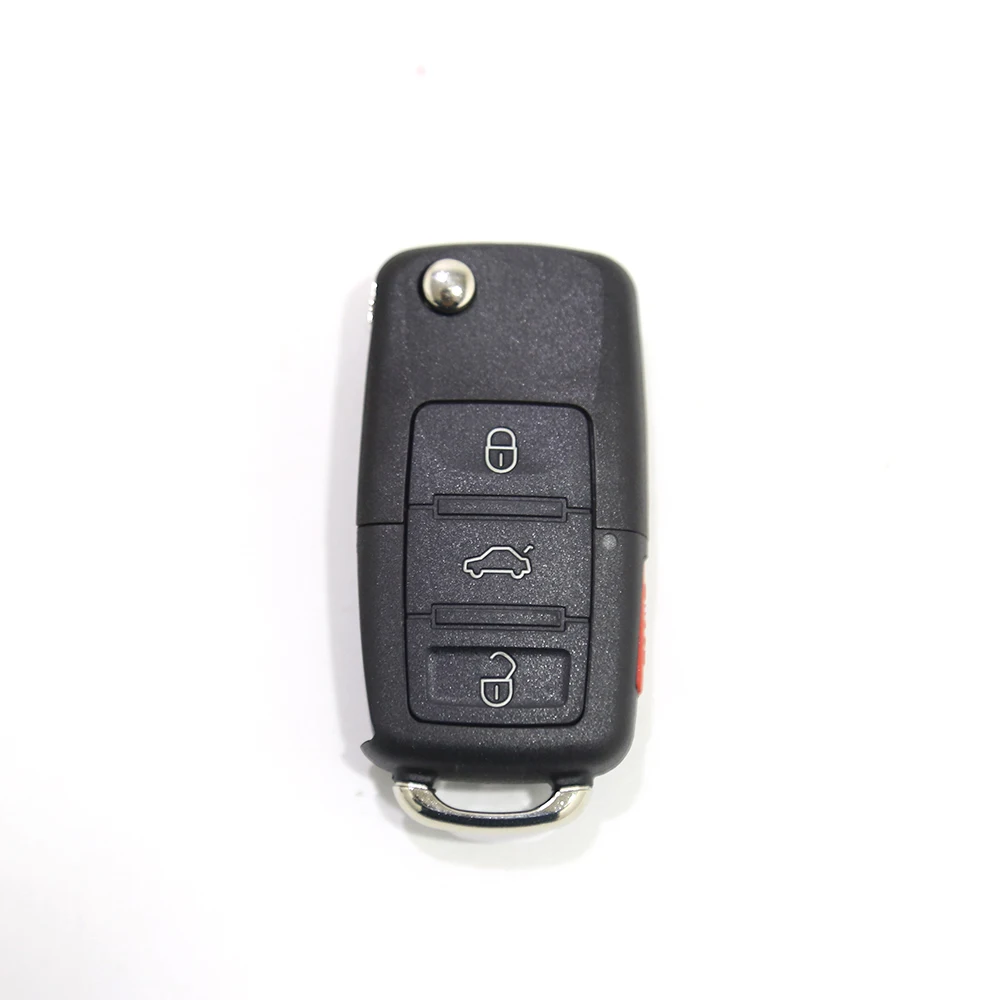 

Ziguang Wholesale 3+1BUTTONS 315/433 MHz Flip Remote Control forVW Car Key Remote Control forVolkswagen Free Shipping