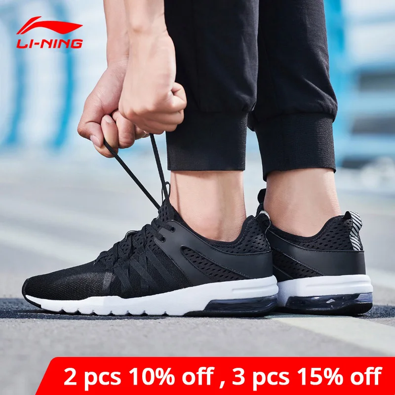 Li Ning мужская обувь Классическая для образа жизни подушка дышащая подкладка
