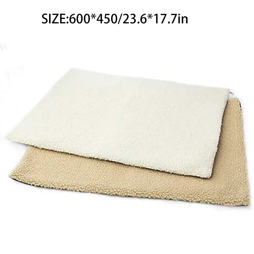 

Self Heating Pet Bed Warm Thick Cashmere Comfortable Mat Warmer Supplies Pad Large Dog Bed Washable Cushion Mattress Kennel