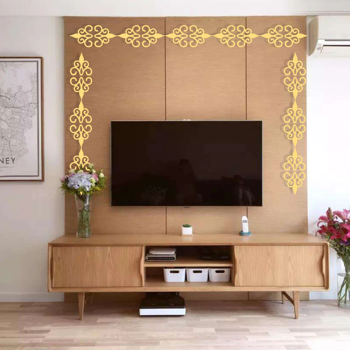 10 шт./компл. украшения дома плитка наклейки 3d Зеркало настенные для комнаты