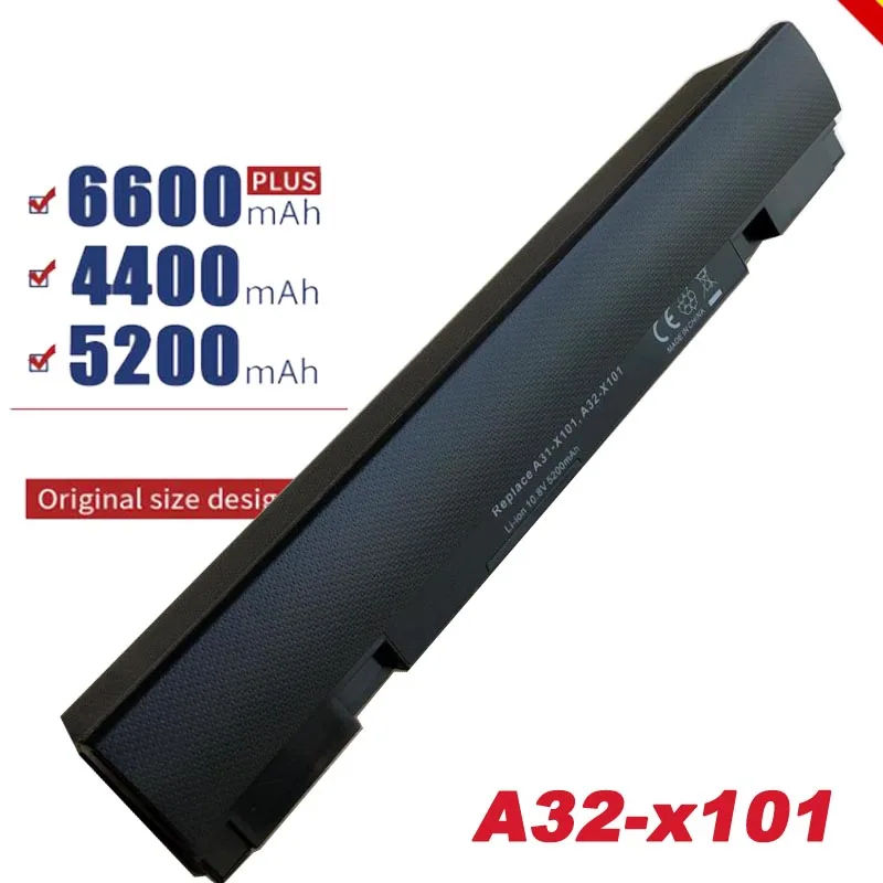 Аккумулятор HSW для ноутбука 10 8 В/11 1 В черный цвет ASUS A32 X101 Eee PC X101H X101C X101CH 5200 мАч