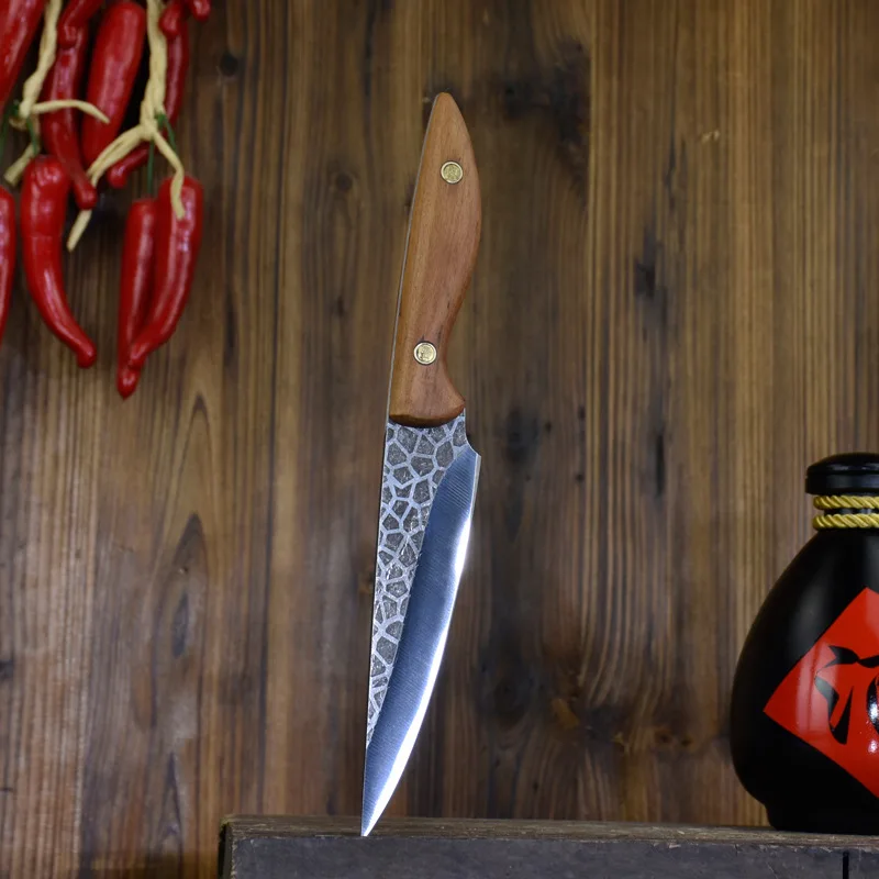 

Традиционные Кухонные Ножи ручной работы, острые китайские ножи для резки мяса, нож для костей, резак для нарезки, инструменты для готовки ш...