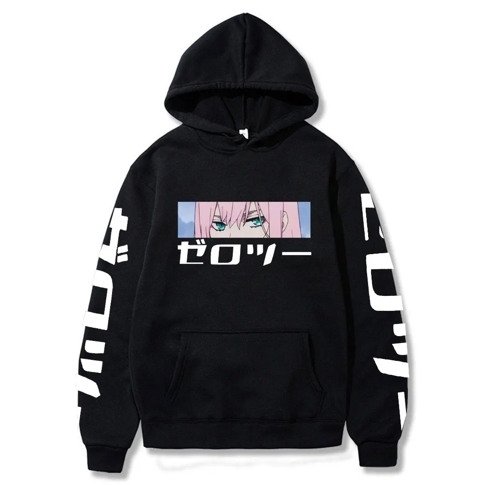 

Darling In The Franxx Japanese Anime Men Women Unisex Hoodies Sweatshirts Zero Two Harajuku Hoodie Kawaii Hip Hop Clothes Men