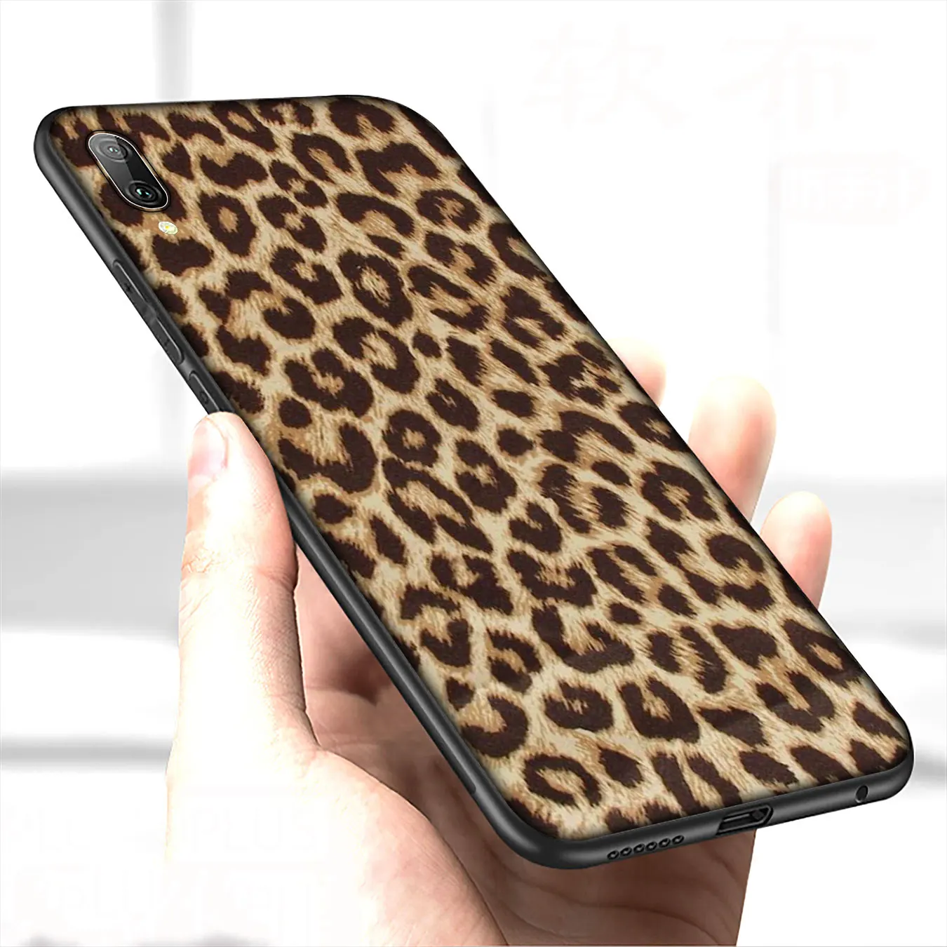 Змеиная Кожа DIY леопардовый рисунок мягкий силиконовый чехол для телефона huawei P30 P20 Pro P10 P9 Lite Mini чехол P Smart Z