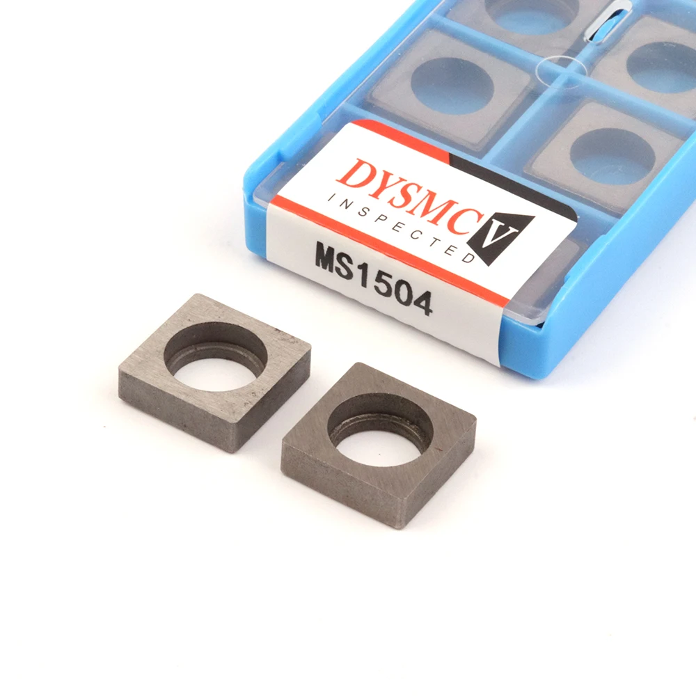 MS0903 MS1204 MS1504 MS1904 junta de carburo a prueba de golpes CNC hoja de torno se puede utilizar para la protección de cuchillas de torneado convencional