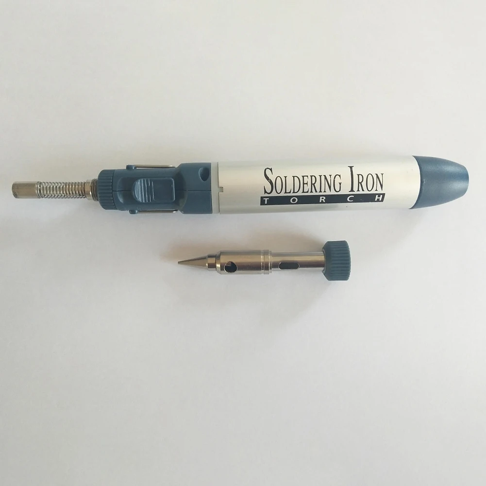 

Gas Gun Soldering Iron Kit Welding Equipment Pen Burner Butane Blow Torch Tool Soldering Tool Accessories