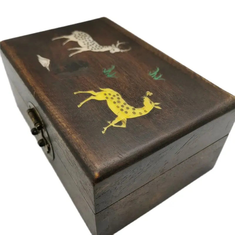 

Chinese vintage craft wooden jewelry box collection