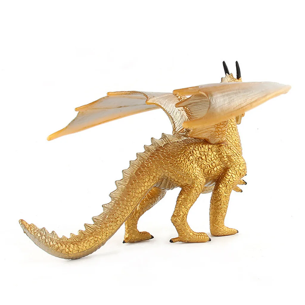 

Children's Anime Cartoon Dragon-shaped Figure Stone Dragons Toy Figure Realistic Dinosaur Model Kids Birthday Gift Ornaments Toy