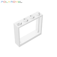 building blocks technicalal parts 1x4x3 window frame 10 pcs moc compatible with brands toys for children 60594