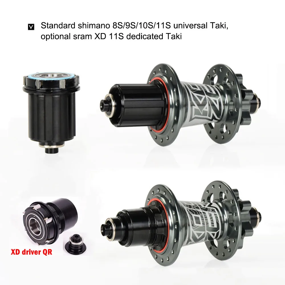 Koozer xm490 MTB горный велосипед концентратор 11 скоростей 32 отверстия 28h 36h концентратор 4 герметичный подшипник 6 Pawls 72 зубьев Taki XD QR диск втулки колеса тормоза