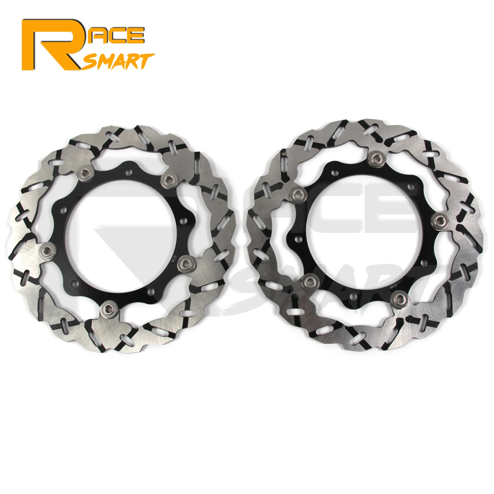 Мотоцикл CNC передние тормозные диски из нержавеющей стали тормозной ротор для