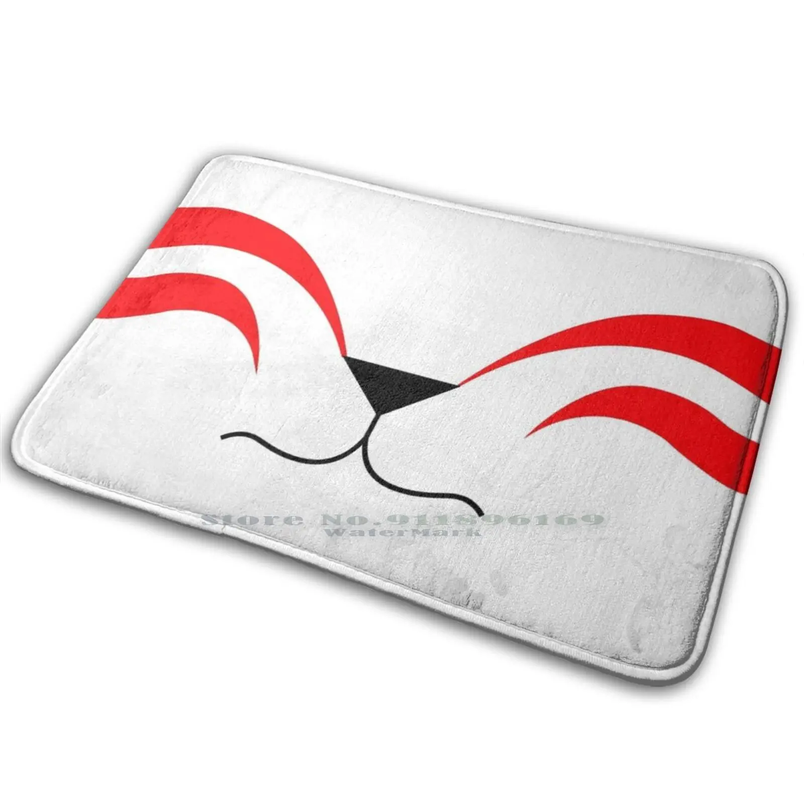 Anbu кошачий коврик в стиле маски Противоскользящий для входной двери спальню Clan