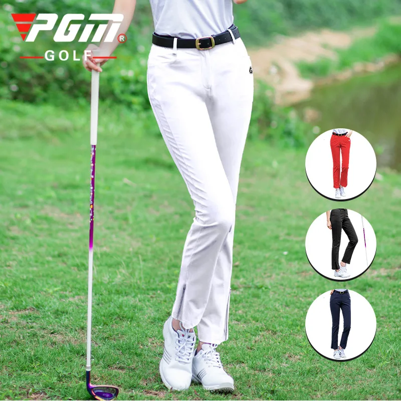 PGM Golf Pants Fashionable and Comfortable Ladies' Long Pants Summer Clothing Slim-fit Golf Pants Sports Women's Pants