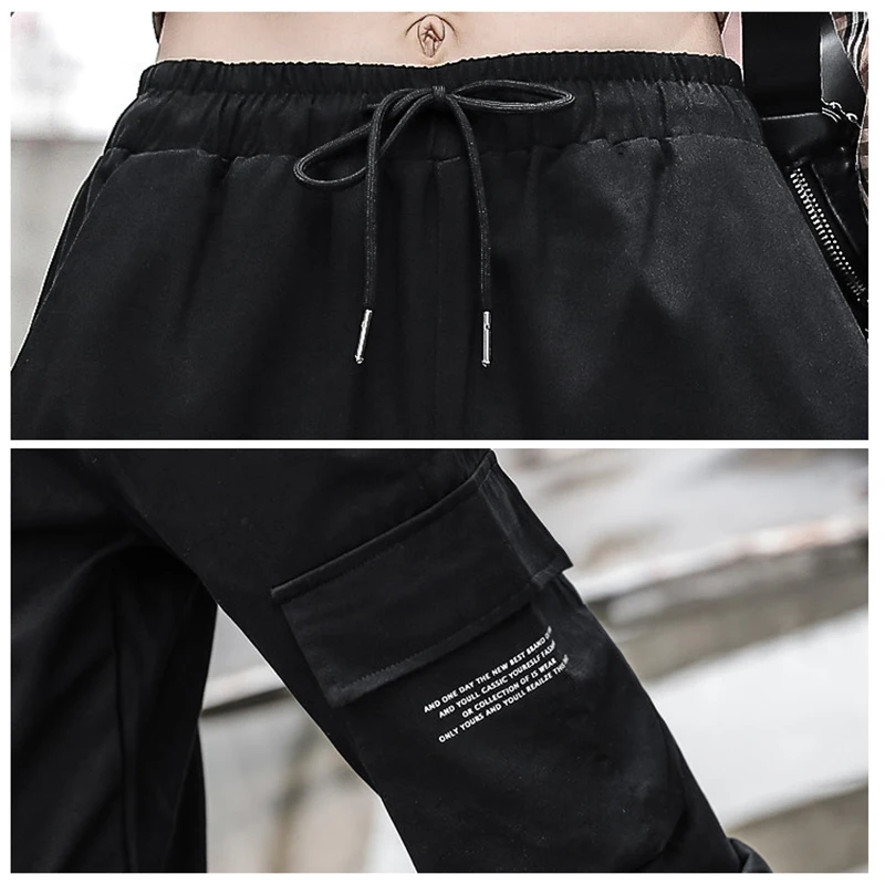 2019 Новое поступление Женская Мода Личность Тонкий уличная черный розовый Харан