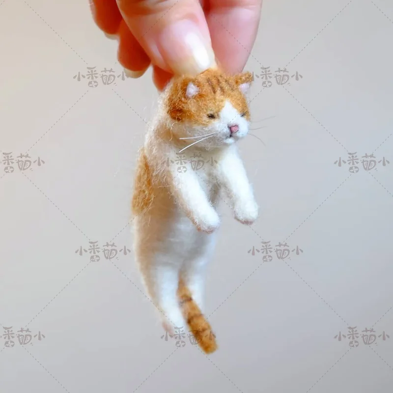 Шерстяная фетровая посылка для начинающих животных, ежик, кошка, собака, Шиба-ину, панда, кролик